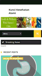 Mobile Screenshot of kuncikesehatanalami.com